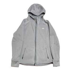 Sale! Under Armour Grey Fleece Lined Jacket Size M